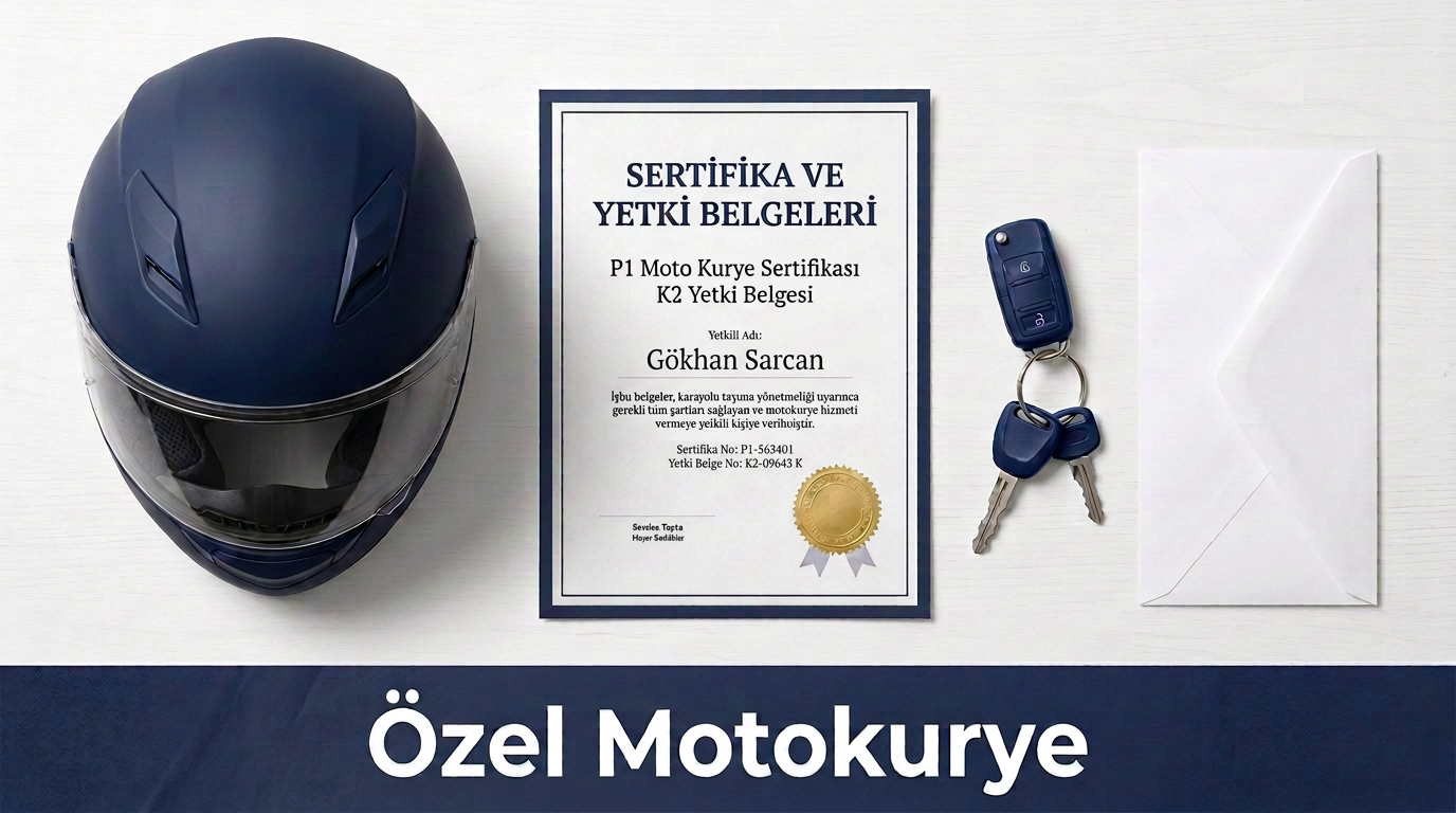 P1/K2 Belgeli Moto Kurye – Yasal Kurye Neden Önemli?