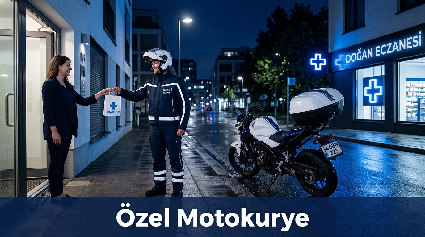 Nöbetçi Eczane Kurye – Gece İlaç Taşıma Hizmeti