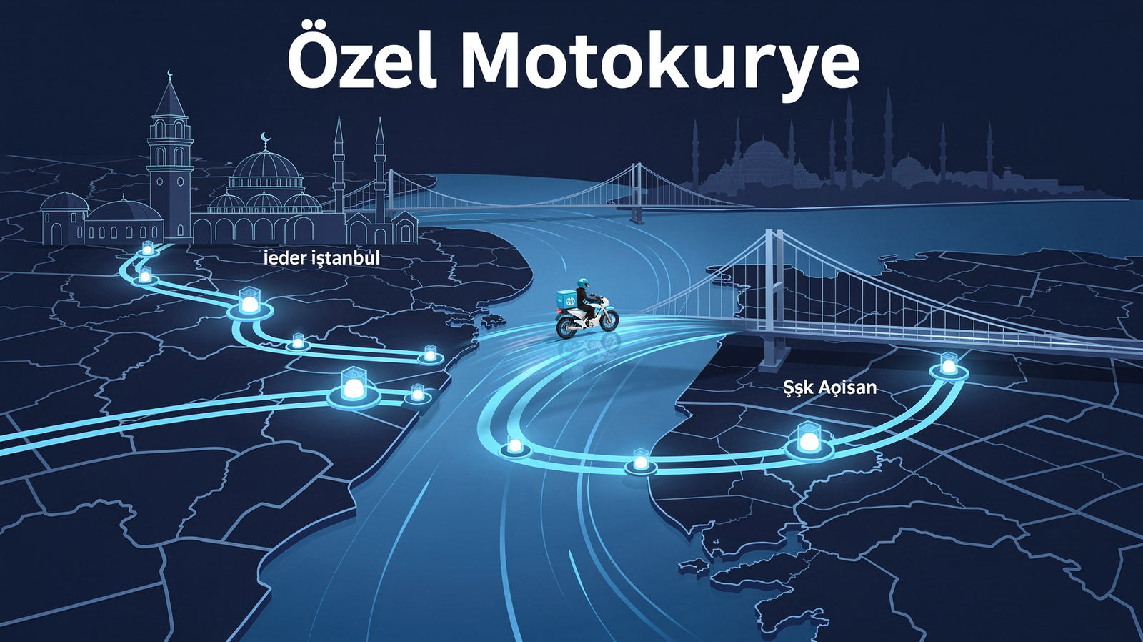 İstanbul’da Gün İçi Moto Kurye Hizmeti: İlçeler ve Teslimat