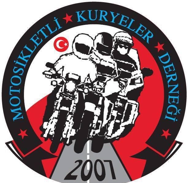Motorsikletli Kuryeler Derneği Üyesiyiz