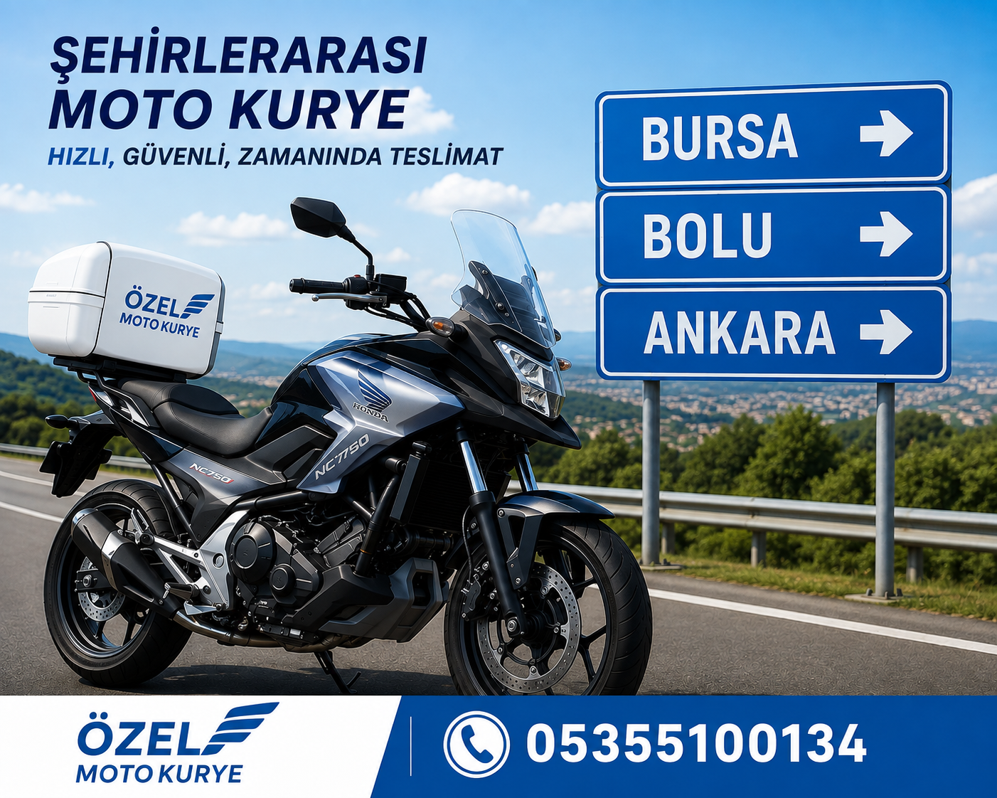 Şehirlerarası Moto Kurye | İstanbul'dan Her Şehre Kurye