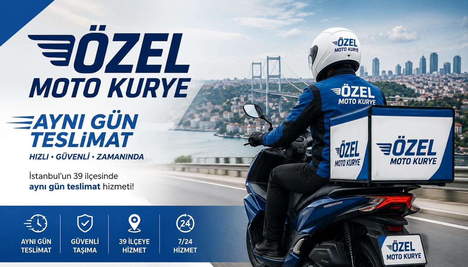 İstanbul'un 39 ilçesine hizmet
